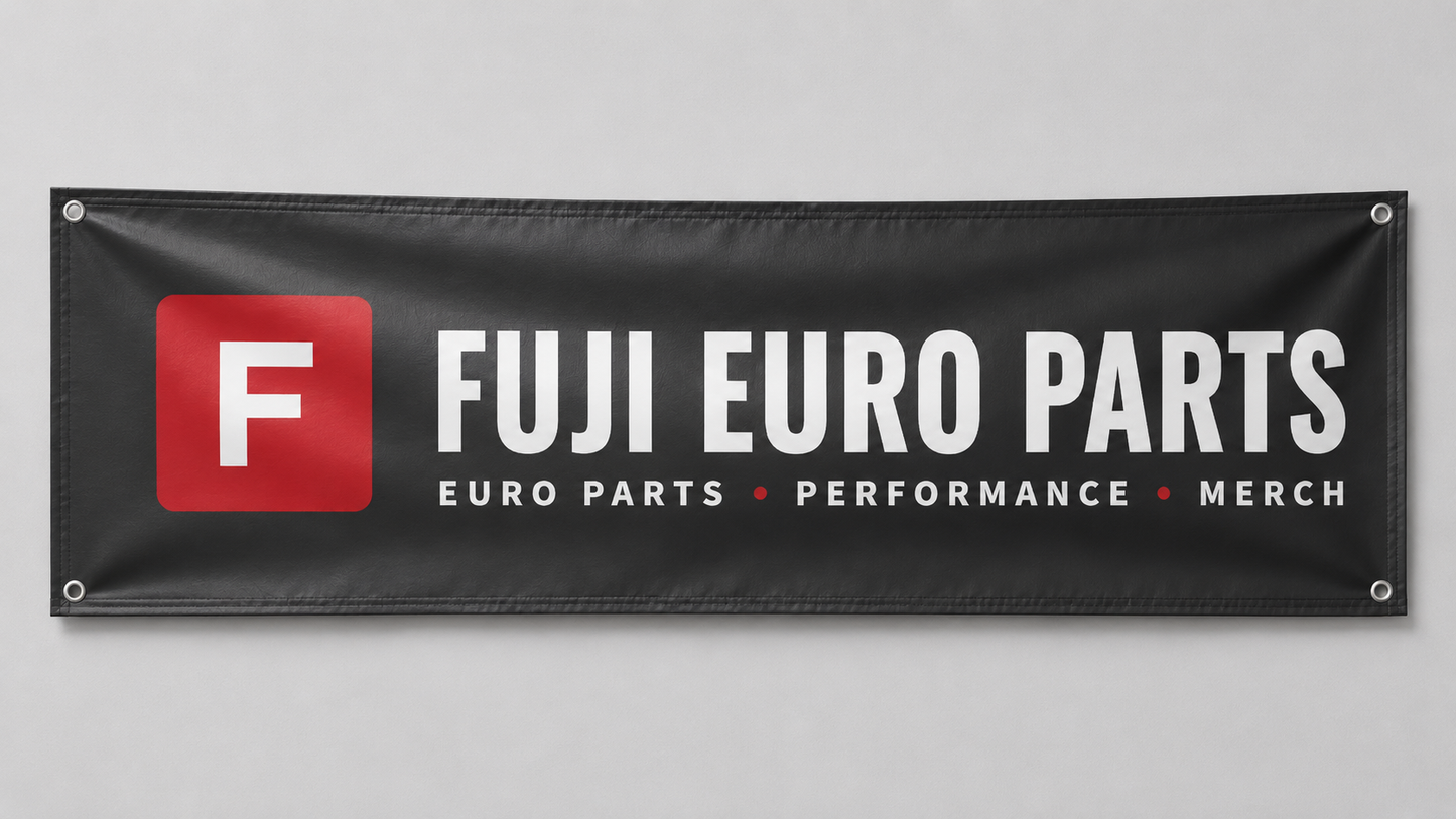 FEP Garage Banner B/W