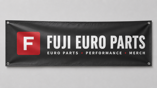 FEP Garage Banner B/W