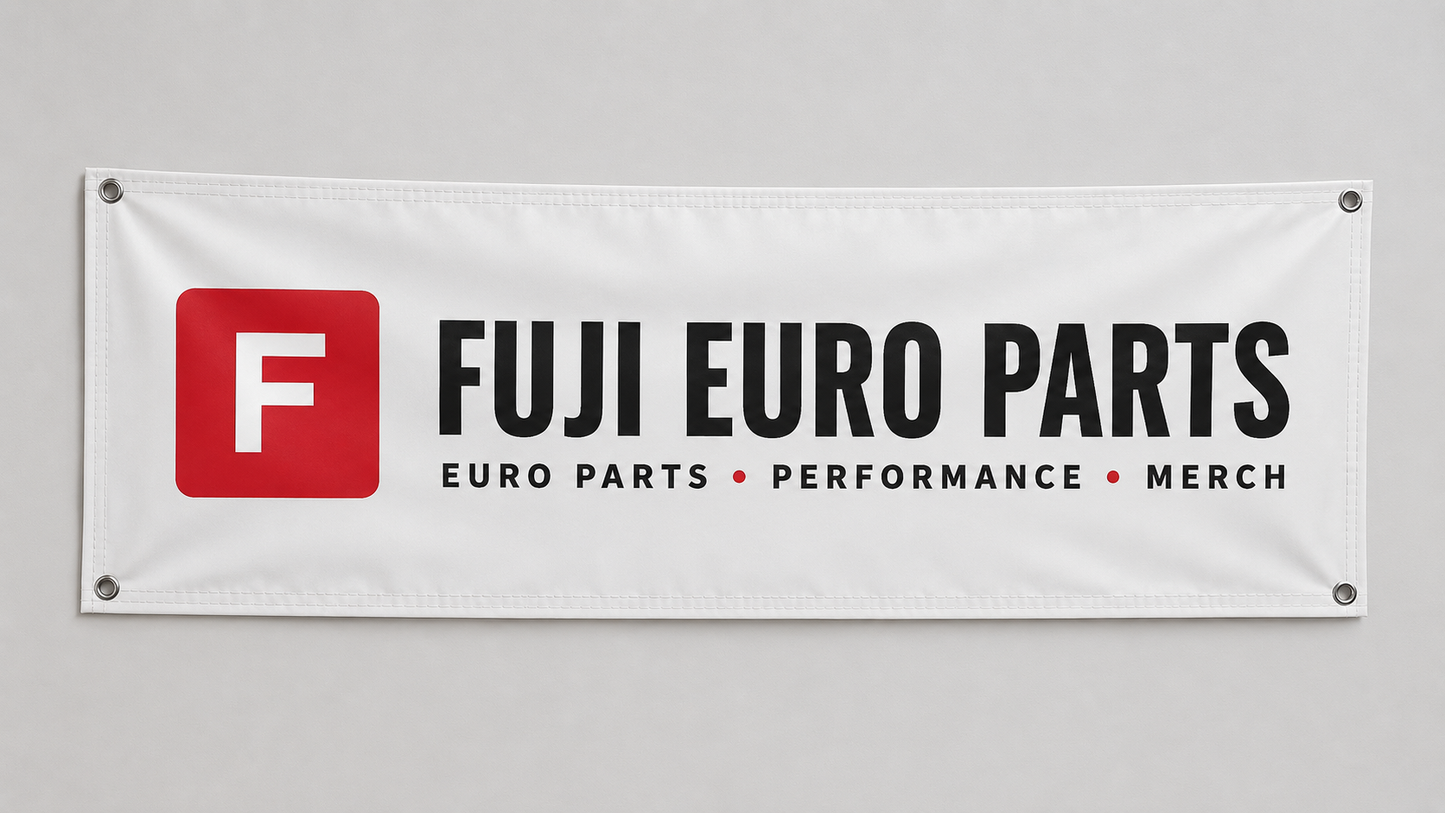 FEP Garage Banner B/W